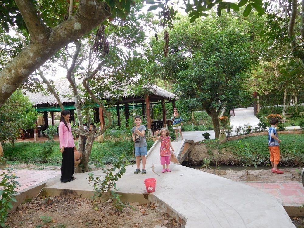 Mekong Ecolodge Cai Lậy Eksteriør billede