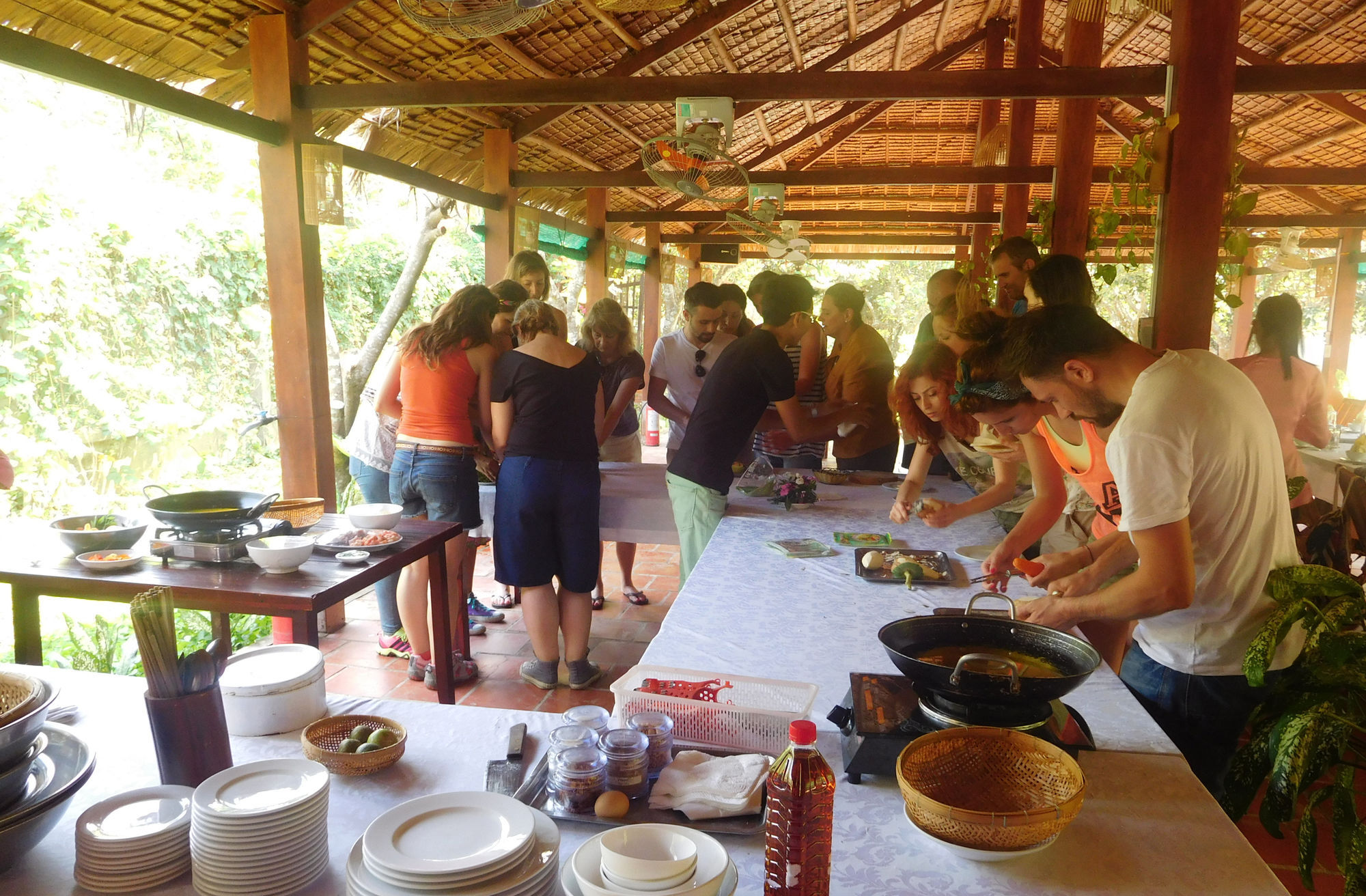 Mekong Ecolodge Cai Lậy Eksteriør billede